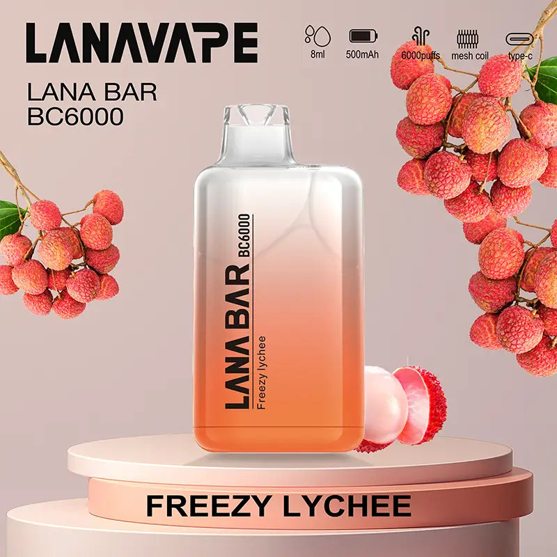 Lana BC 6000 Puffs – Long-Lasting Disposable Vape 6000 Puffs