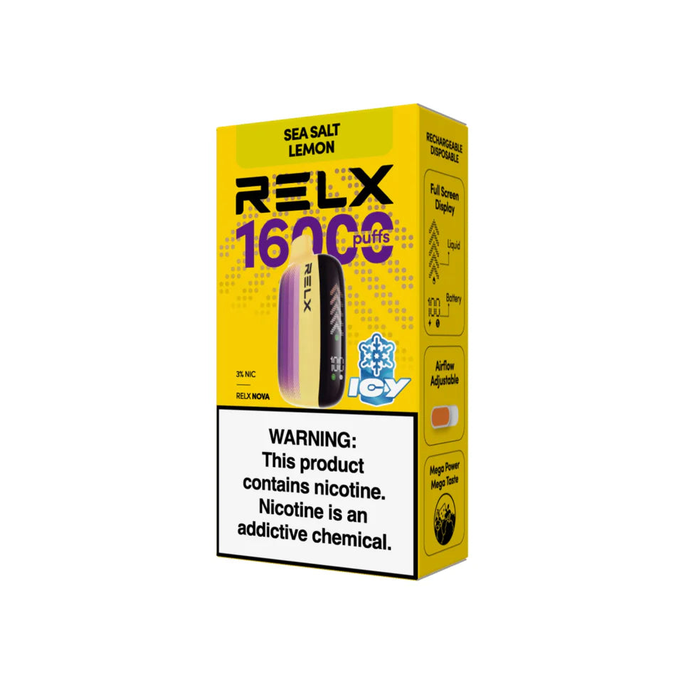 RELX Nova 16000 Puffs – Long-lasting Disposable Vape
