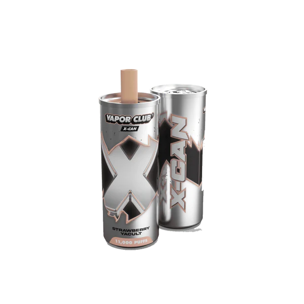 Vapor Club X-Can 11000 Puffs – Rechargeable Vape Device