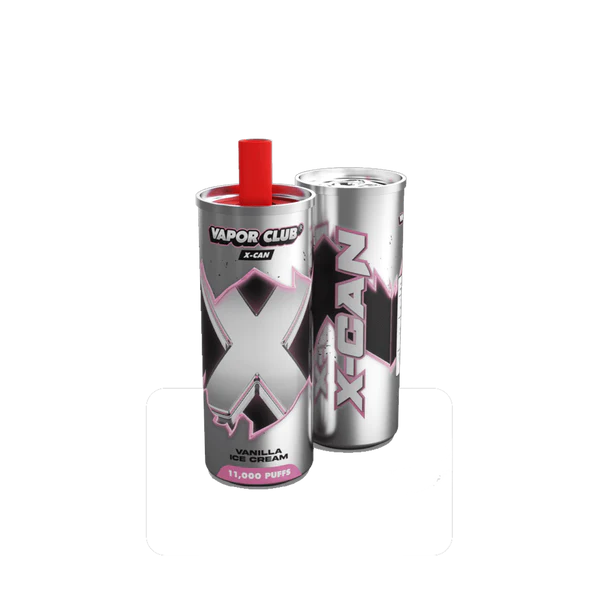 Vapor Club X-Can 11000 Puffs – Rechargeable Vape Device